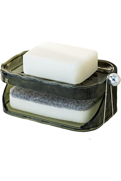 Flippy Double Soap Dish, Flippy, 2 Layers, Installation Without Drilling, 13....