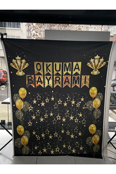 PROMISEBACKDROP2 150x200 Cm Okuma Bayramı Fonu Okul Panoları, Etkinlik Fon