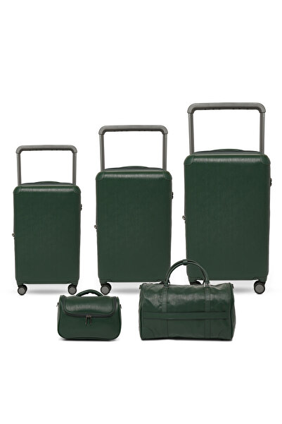 D Dive حقائب سفر دي دايف الجلدية المكونة من 5 قطع (فيلوكس)