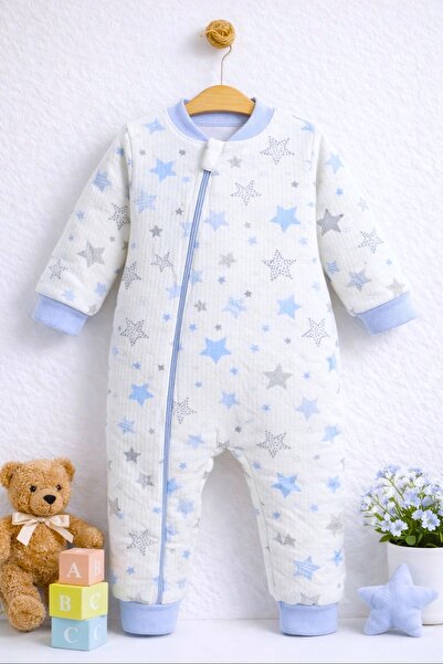 DeKuBaby نمط نجمة الموسم الجديد - مطبوع : كيس نوم شتوي للأطفال مصنوع من القطن...