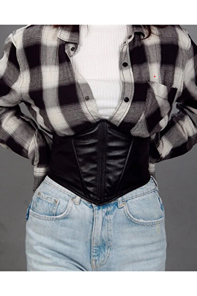 Genel Markalar Özel Tasarım Deri Korse Kemer, Elbise Korsesi, Ceket Kemeri, G...