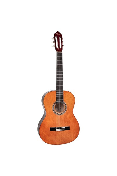 VALENCIA VC104TL Solak Klasik Gitar 4/4 | Solaklar İçin - Sap Çelikli - Naturel