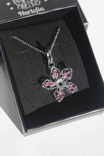 Harlofia Jewelry Çelik Canavar Demogorgon İlhamlı Kolye