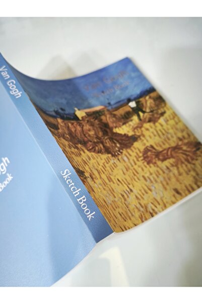 Poli Art Design Sketchbook Van Gogh serisi “Wheatfield with Sheaves” 21×21 cm...