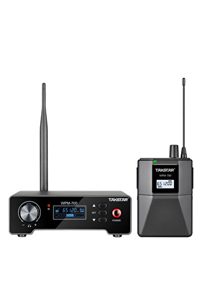 TakStar WPM700 640-664 MHz Kulakiçi 31 Kanallı Kablosuz Telsiz Monitör