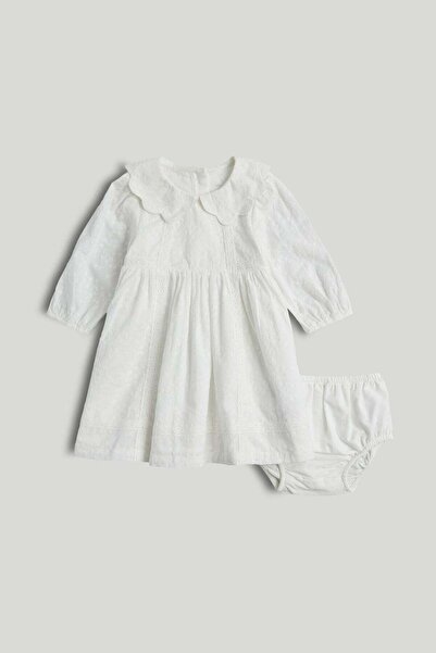 MOTHERCARE My First Embroidered Dress and Knickers Outfit