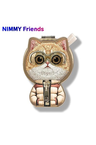 Nimmy MagSafe Uyumlu | Değiştirilebilir Manyetik 3D Nakışlı ve Fermuarlı Kedi...