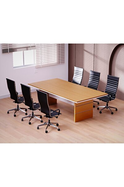 Mahmayi طاولة اجتماعات زيلدا N31E-24 من خشب الجوز