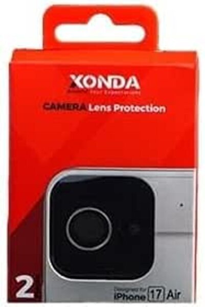 Generic Camera Lens Protector for iPhone 17 Air by Exonda, 2 Pieces, Silver
