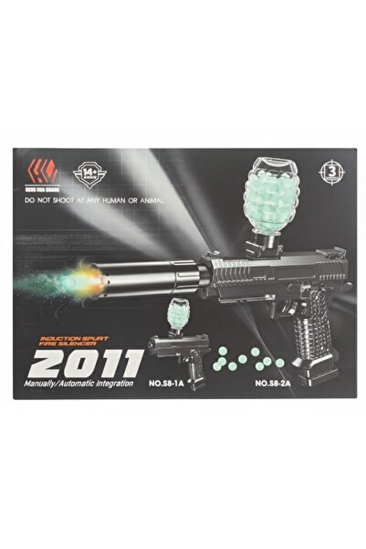 Premium مسدس كرات الجل الكهربائي 2011 - وضع يدوي وتلقائي، خزان عالي السعة لإط...