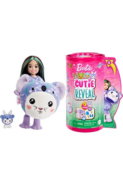 Barbie Chelsea Doll and Accessories from Cutie Reveal Series, Koala Bunny