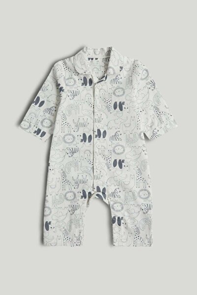MOTHERCARE Safari All-in-One Cotton Pyjamas