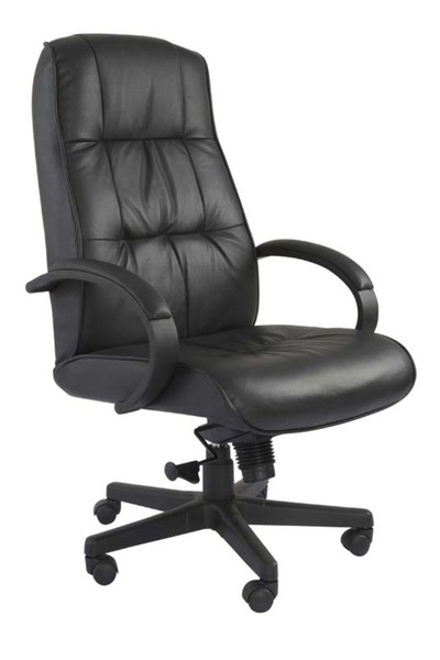 Mahmayi Atvor 708 Executive High Back Chair Black Leather