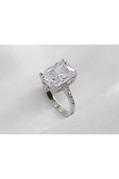 Çelik Baget Kesim Zirkon Taşlı Tektaş Model Şık Yüzü