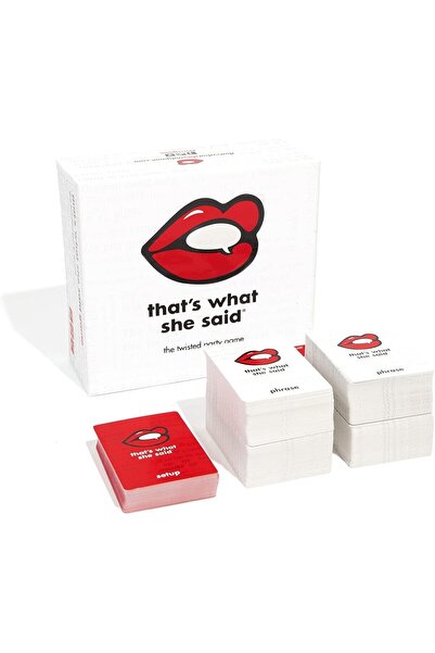 Generic That's What She Said - The Hilarious Party Game for Adults