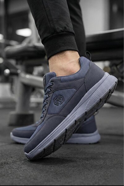 Oksit Ανδρικό αθλητικό παπούτσι με κορδόνια που αναπνέει, ελαφρύ και άνετο