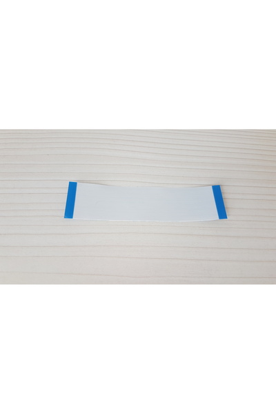 FFC 50 Pin 10cm Düz 0.5mm Adımlı Flex Kablo Awm 20624 80c 60v Esnek Şerit Fle...