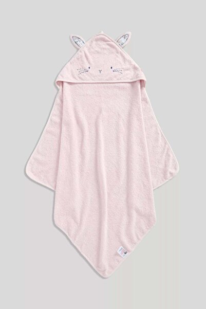 MOTHERCARE منشفة بغطاء رأس على شكل أرنب للعناق والتجفيف