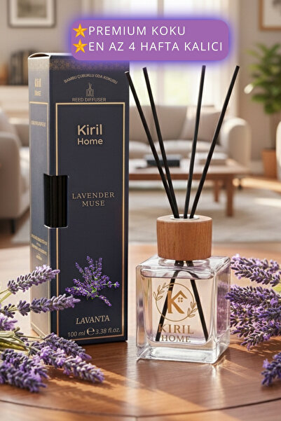 Kiril Home Premium Lavanta Oda Kokusu Çubuklu 100 ml
