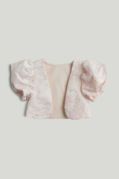 MOTHERCARE Pink Jacquard Bolero Jacket