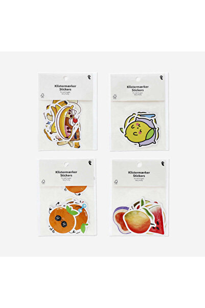 Flying Tiger Copenhagen Meyve Temalı Sticker Seti