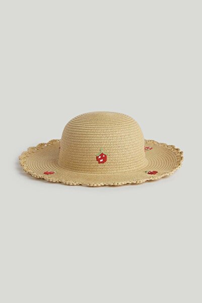 MOTHERCARE Strawberry Straw Sun Hat