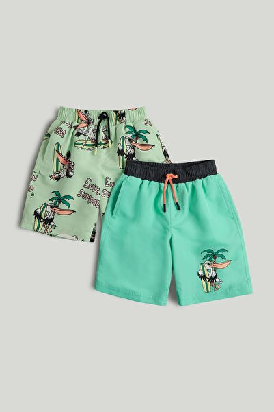 MOTHERCARE عبوة من قطعتين من شورتات السباحة من ماركة بليكان