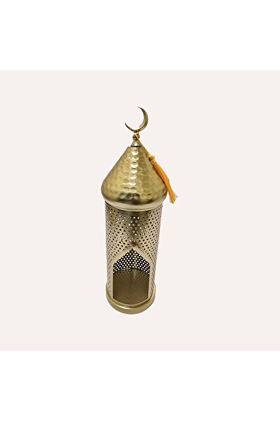Yuwell YU WELL Metal Ramadan Lantern Candle Holder Centerpiece