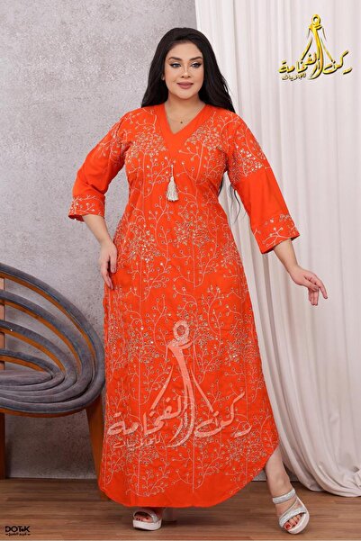 Generies A cotton abaya made from lightweight Al Marasi cotton fabric with a ...