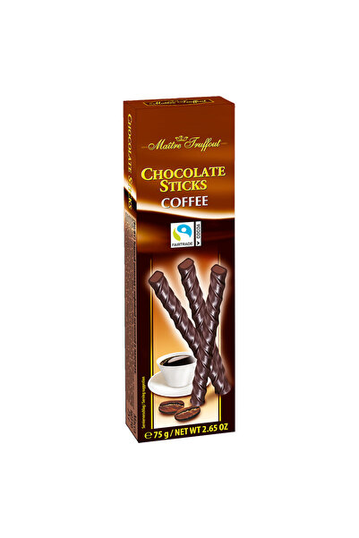 MAITRE TRUFFOUT Chocolate Sticks with Coffee 75g