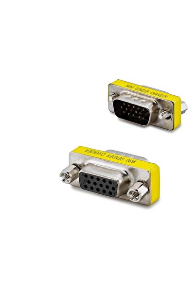 CT STONES Convertor Silver Mini Gender Vga la Vga F pentru birou, acasă, biro...