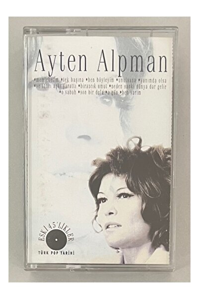 Ada Müzik Ayten Alpman Old 45S Cassette