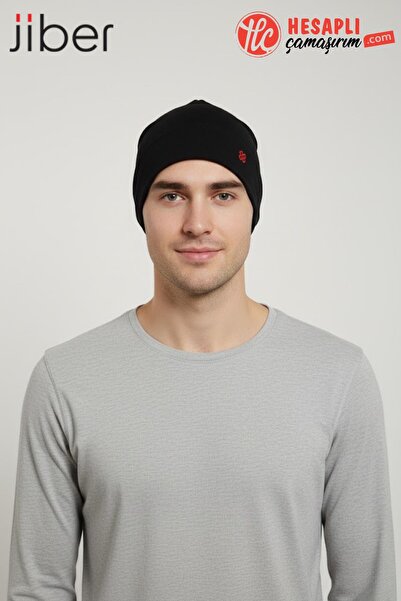 Jiber Beretă pentru bărbați, care acoperă urechile, care menține căldura, per...