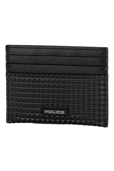 Police Pyramid Card Holder Black