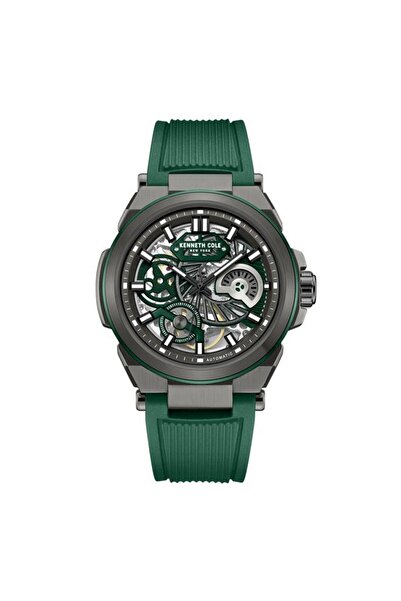 Kenneth Cole New York Downtown Men's 42mm Automatic Watch with Green Dial & S...