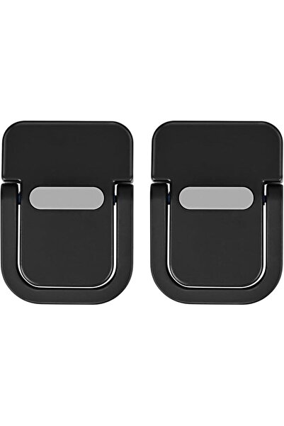 The Bros Portable Laptop Stand, 2-Pack, Aluminum Feet Lifter, Self-Adhesive F...