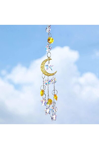 Tazweeq Crystal Moon Sun Catcher