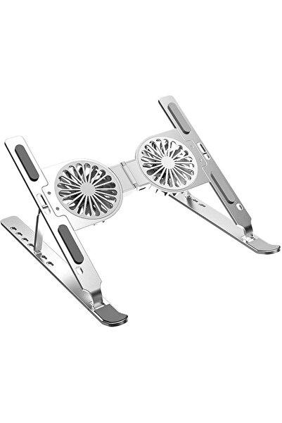 The Bros Laptop Cooling Stand, Folding Portable Aluminum Alloy with Elevation...