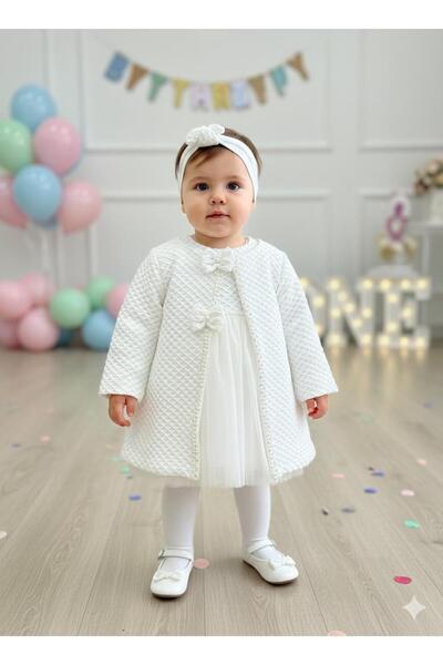 Miaras Girl Child-Baby Two-Piece Suit Coat Dress