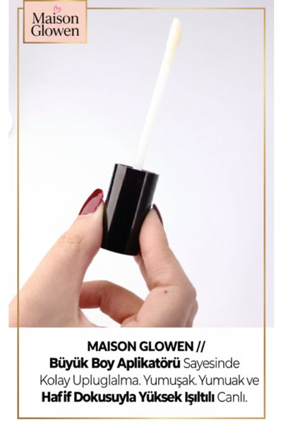 MAISON GLOWEN Dudak Bakım Parlatıcı Lip Balm | COCUNAT AROMALI| Besleyici, Nemlendirici Gloss | Dudak Parlatıcısı