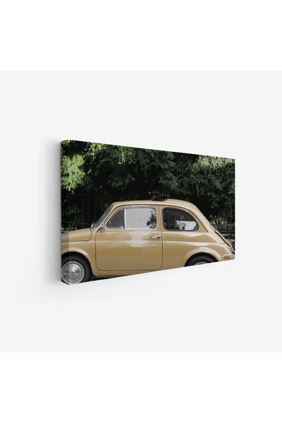 Tajridhome Car painting - Classic car - Green background - Calm - Modern art ...