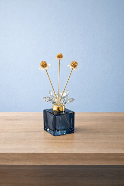 Evila Lüks Cam Şişe Çubuklu Oda Kokusu Kutusu