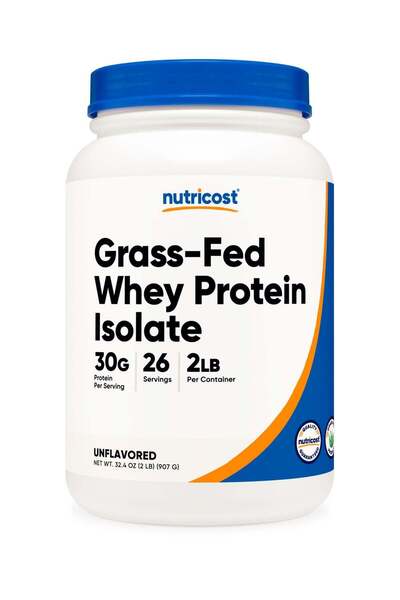 Nutricost Grass-Fed Whey Protein Isolate