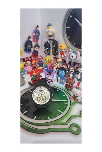 Time&Tech Men's Watch with Silicone Strap and Strap Detail