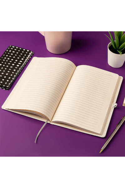 Hediye Vakti Notebook cu design drăguț personaj cu textul: Amintește-mă că nimic nu mă va întâmpla