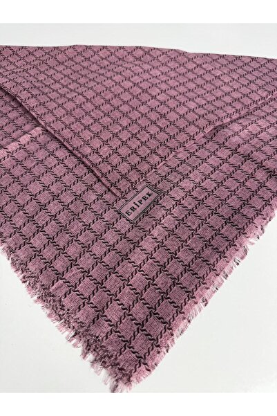 Eripek Eșarfă din in cu model - 06112-03