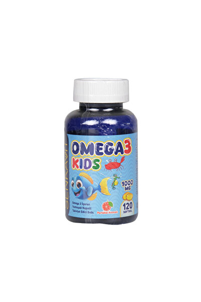 senkavit Omega 3 For Kids Portakal Aromalı 120li Softjel