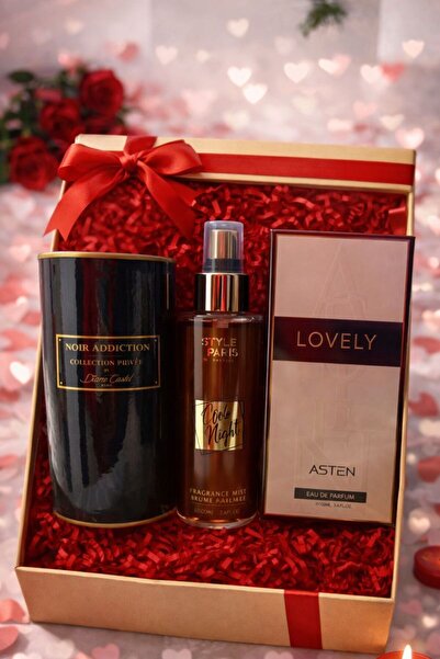 Asten 🖤 ​​Valentine's Day Gift Set – Noir Addiction, Coco Night & Lovely