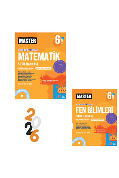 İntro Yayınları Okyanus Yayınları 6. Sınıf Master Matematik ve Fen Bilimleri ...