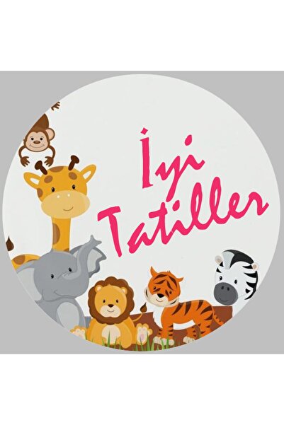 KanvasSepeti Autocolant pentru caiet de școală cu scris de sărbători bune (4x...